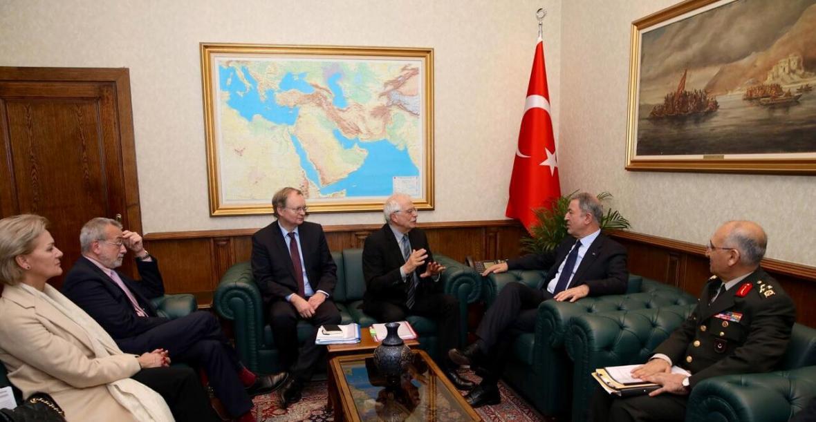 خبرنگاران بورل خواهان تنش زدایی میان ترکیه و سوریه شد