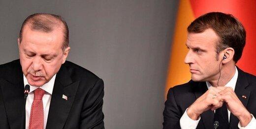 اردوغان: ماکرون را از لبنان اخراج کردند