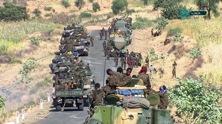 ورود ارتش اتیوپی به مرکز منطقه تیگرای