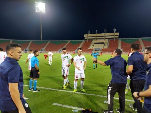 پیروزی تیم ملی جوانان ایران برابر عمان در حضور برانکو