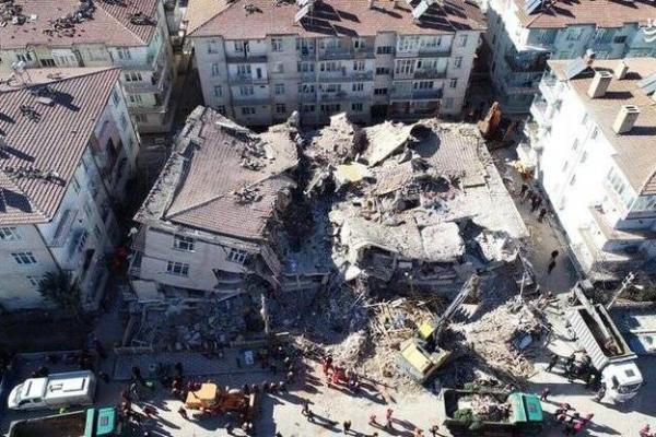ببینید ، تصاویر هوایی از ویرانی های بزرگ پس از زلزله مهیب ترکیه