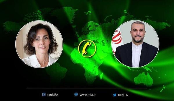 گفت وگوی تلفنی وزرای خارجه ایران و بلژیک